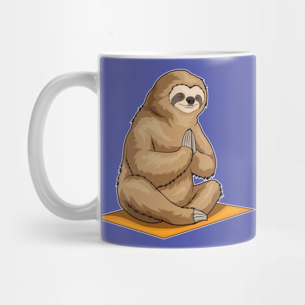 Sloth Fitness Yoga Meditation by Markus Schnabel